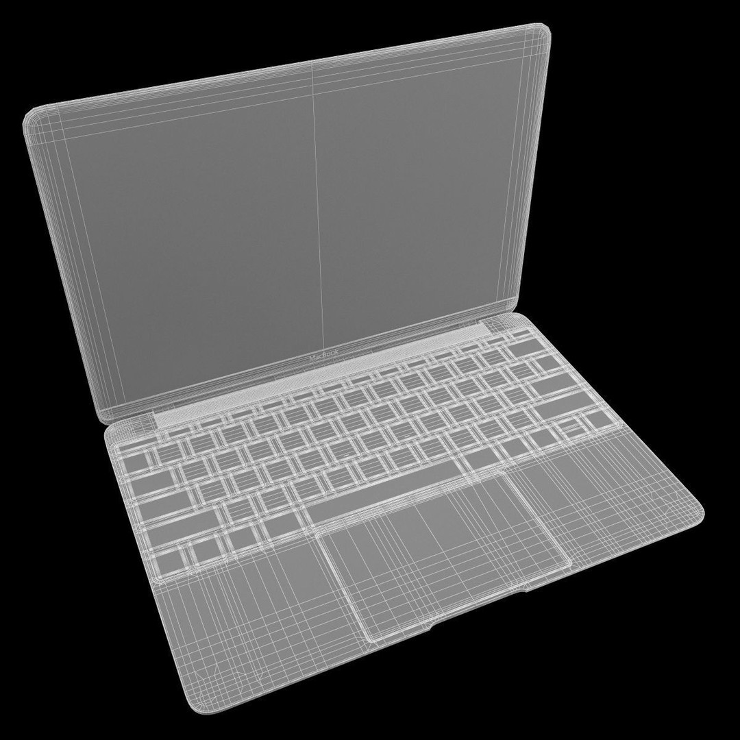 Apple Complete 3D Model Set – High Poly Electronics Collection, FBX - View 163