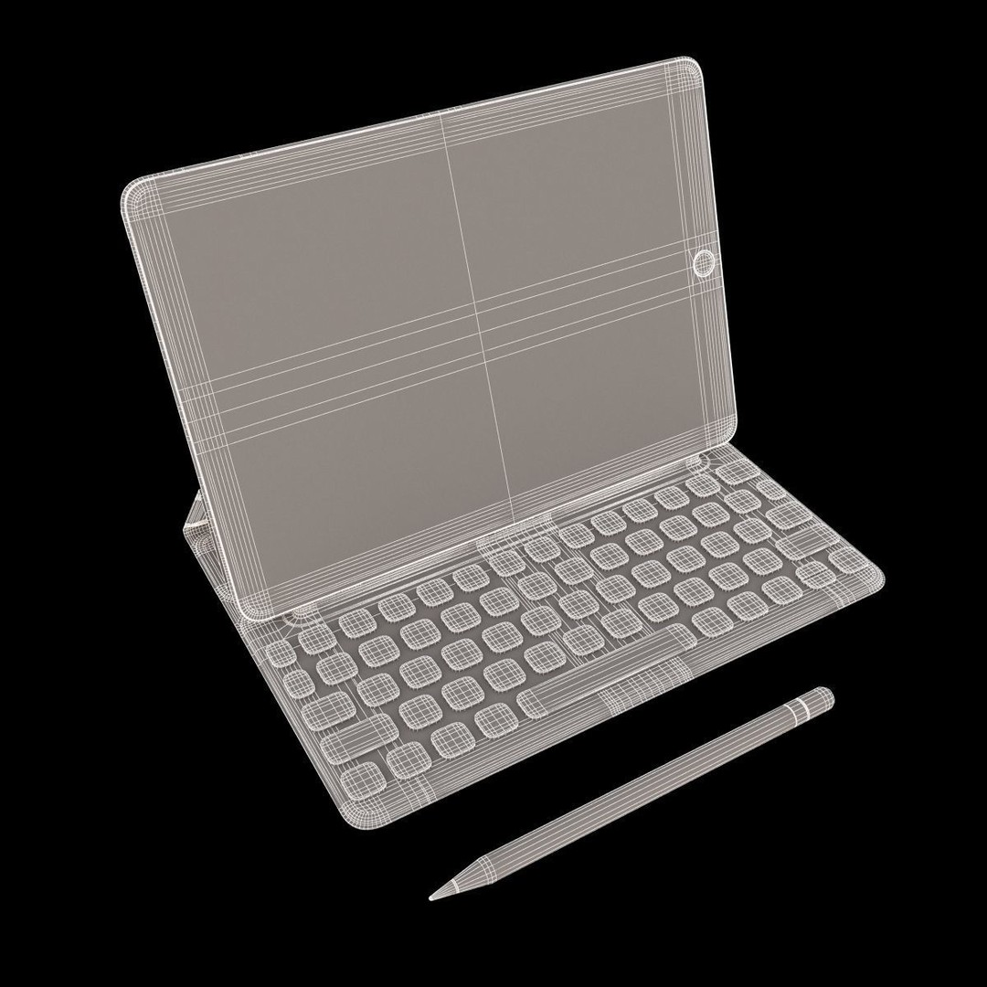 Apple Complete 3D Model Set – High Poly Electronics Collection, FBX - View 269