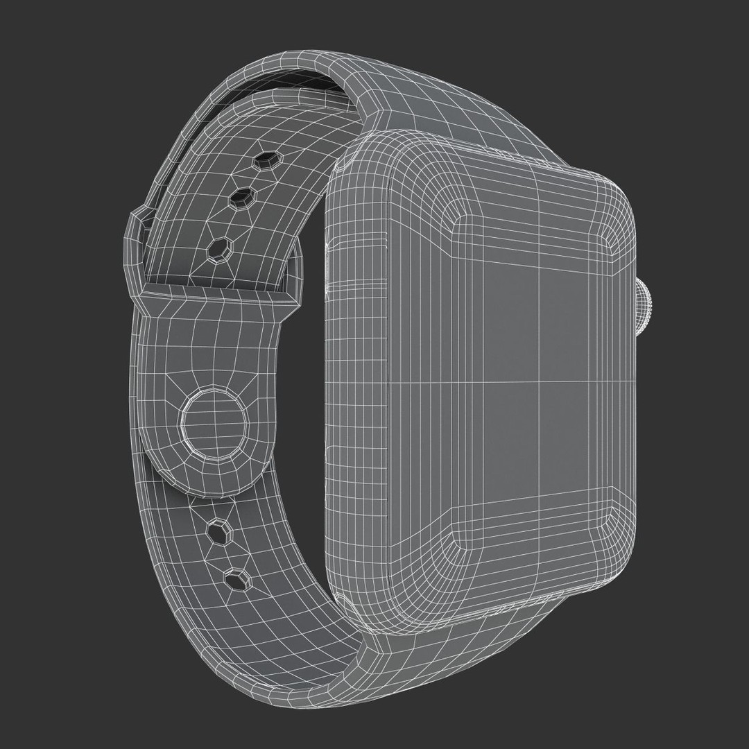 Apple Complete 3D Model Set – High Poly Electronics Collection, FBX - View 339