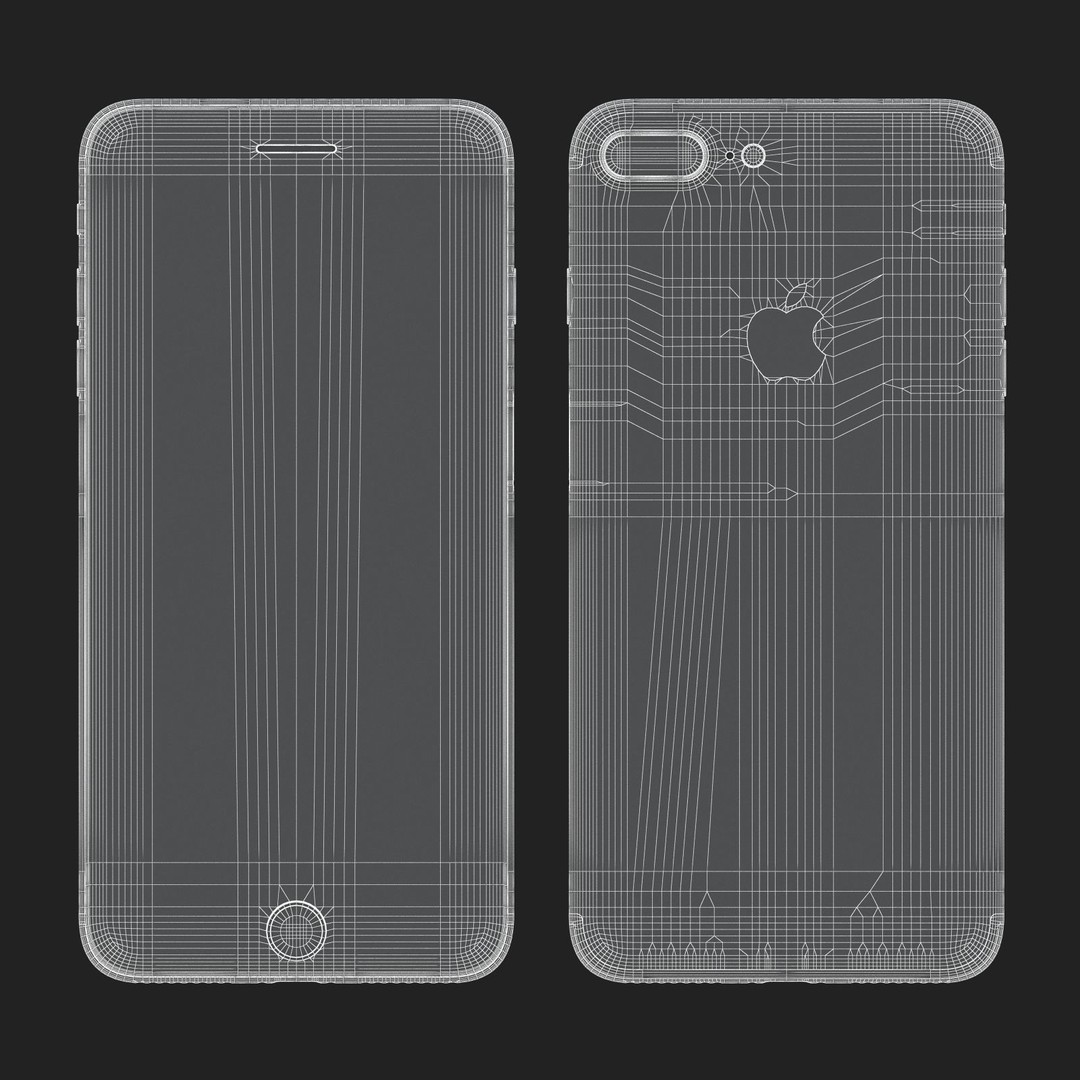 Apple Complete 3D Model Set – High Poly Electronics Collection, FBX - View 41