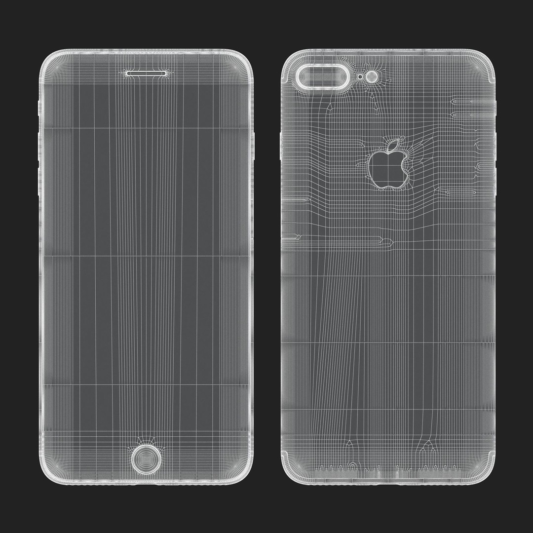 Apple Complete 3D Model Set – High Poly Electronics Collection, FBX - View 44