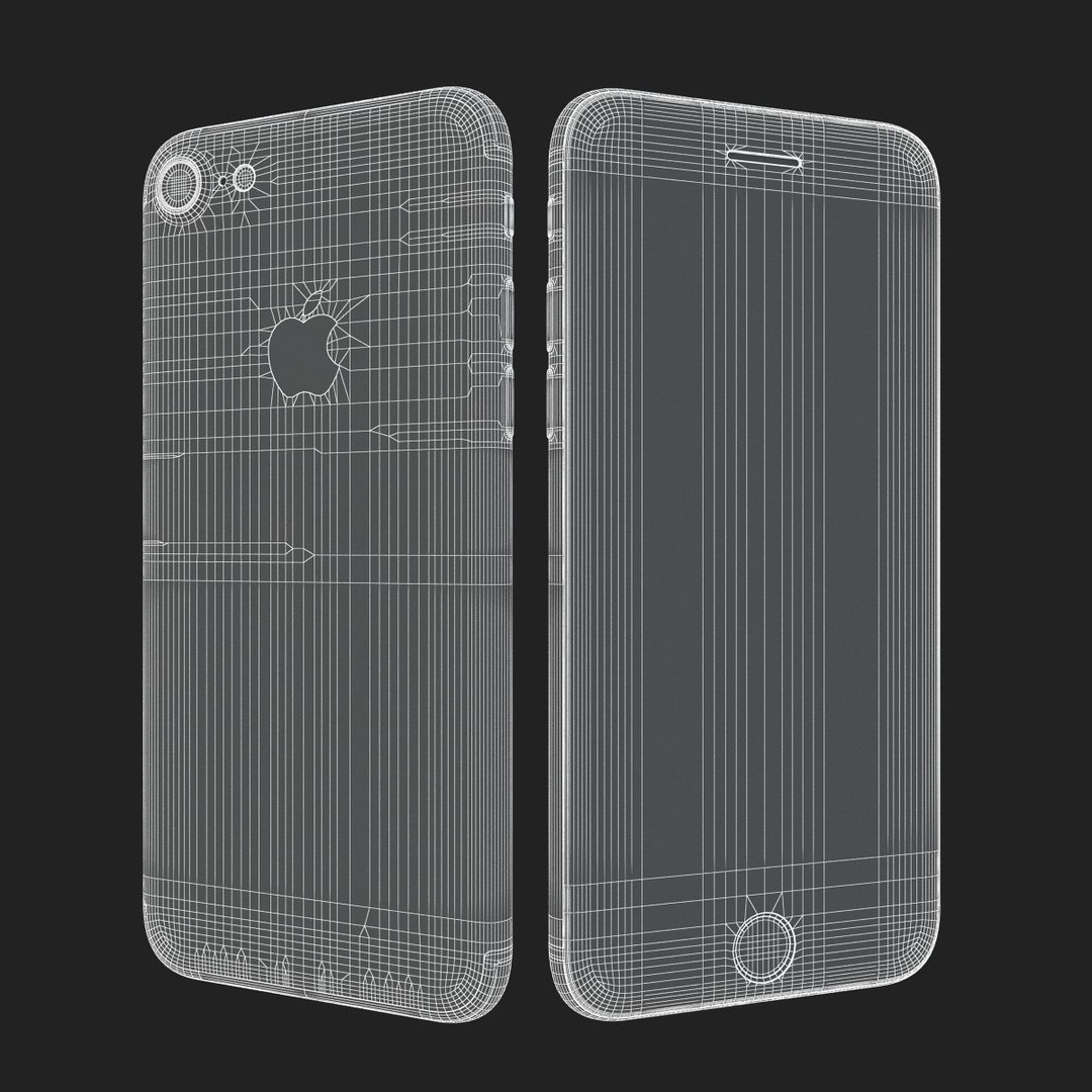 Apple Complete 3D Model Set – High Poly Electronics Collection, FBX - View 45