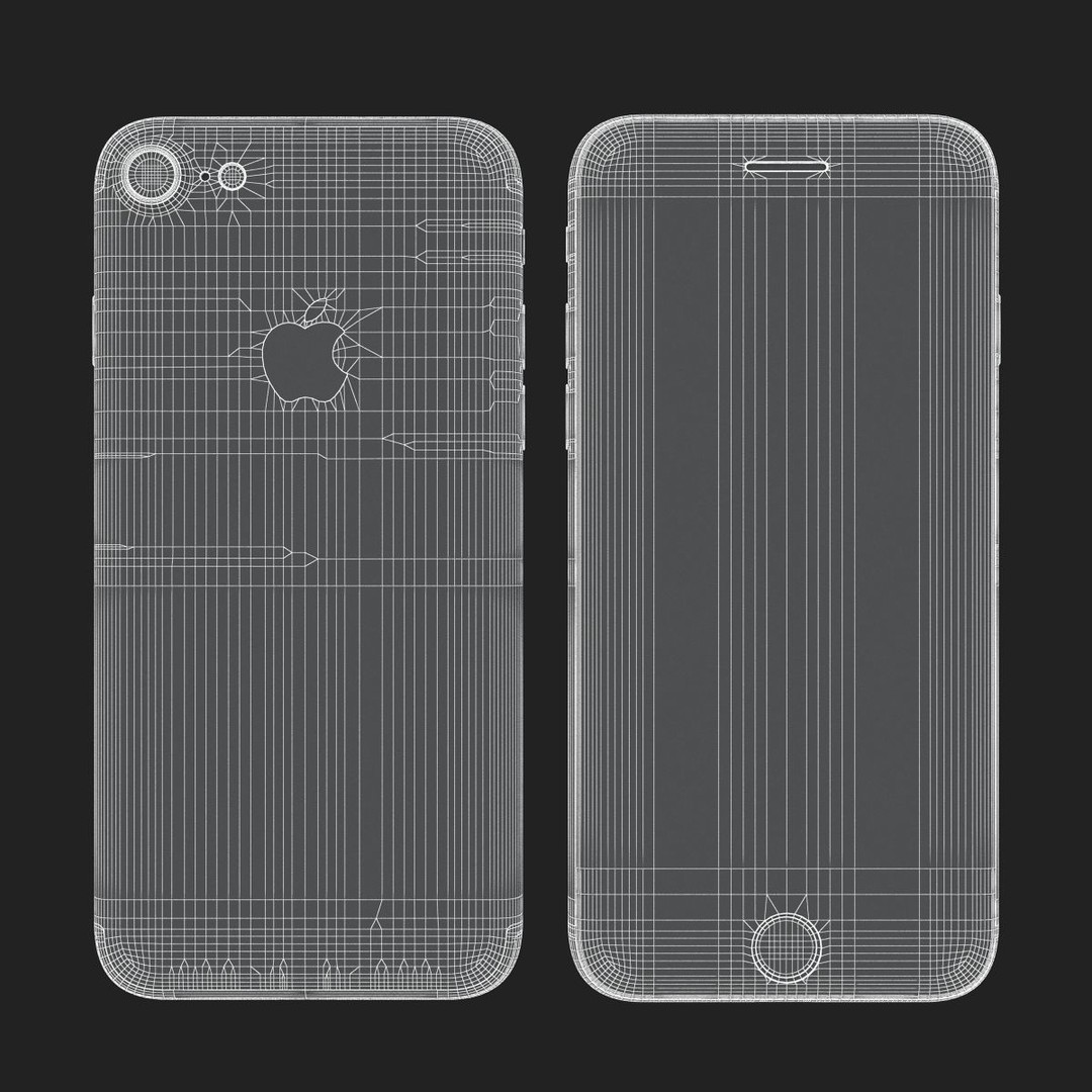 Apple Complete 3D Model Set – High Poly Electronics Collection, FBX - View 46