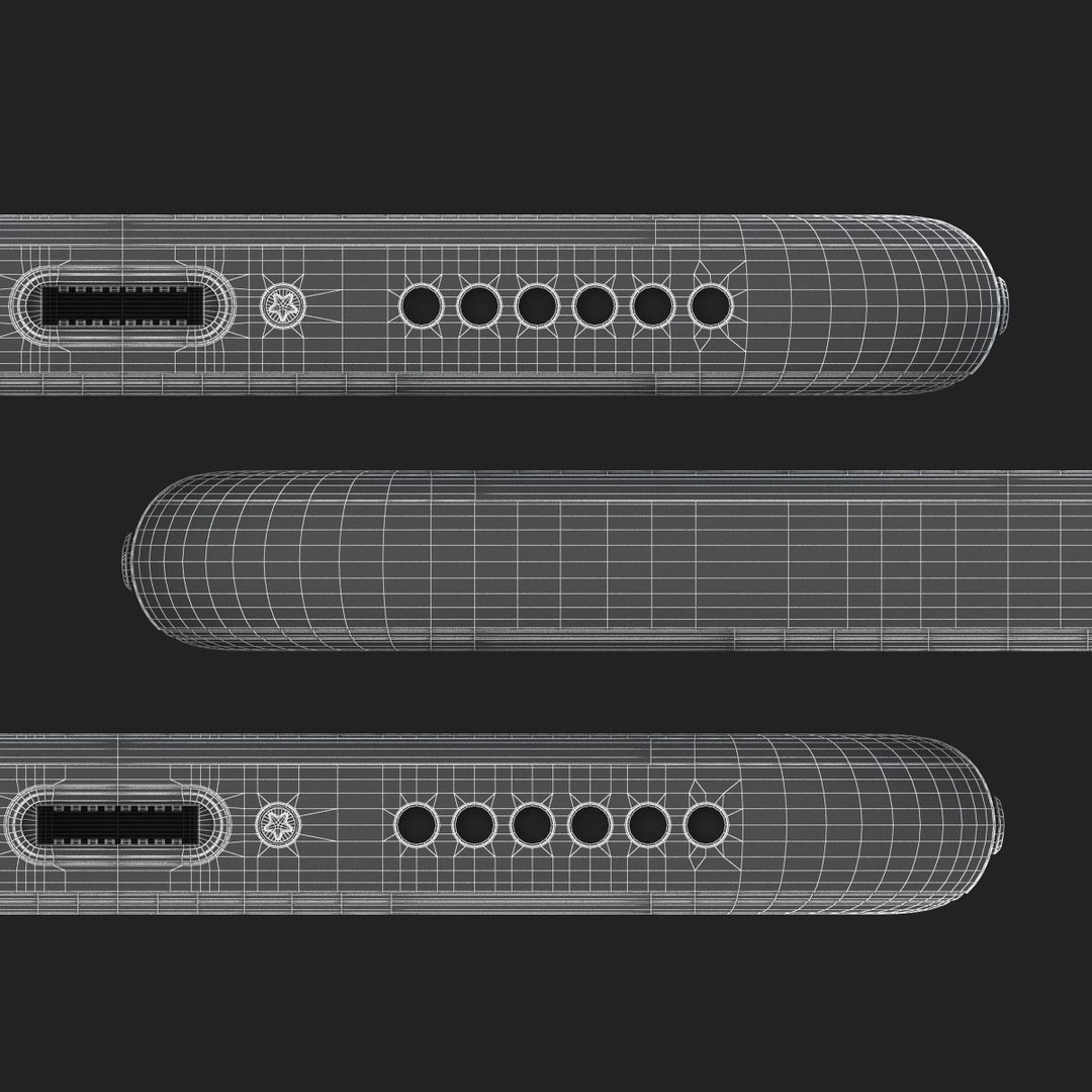 Apple Complete 3D Model Set – High Poly Electronics Collection, FBX - View 59