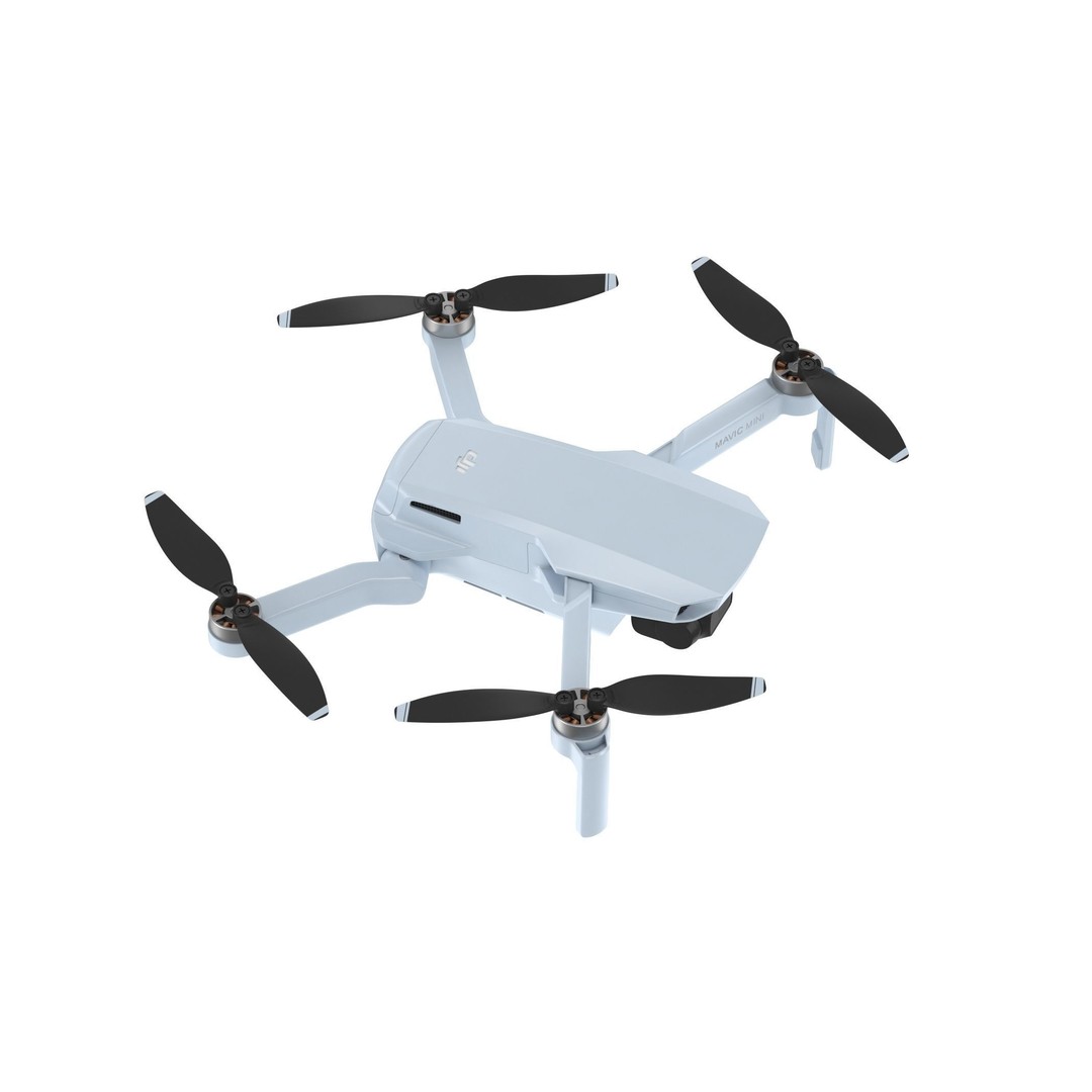 DJI Mavic Mini 3D Model – High Poly Game-Ready Drone, FBX, OBJ - View 3
