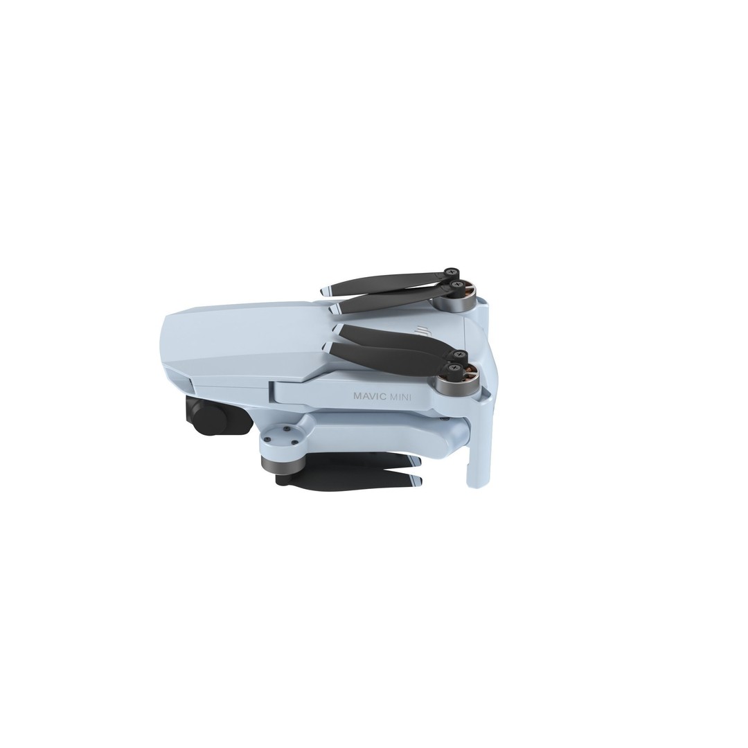 DJI Mavic Mini 3D Model – High Poly Game-Ready Drone, FBX, OBJ - View 5