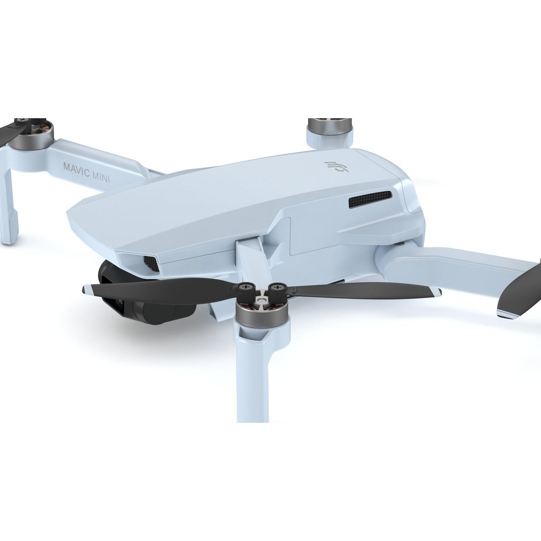 DJI Mavic Mini 3D Model – High Poly Game-Ready Drone, FBX, OBJ - View 8