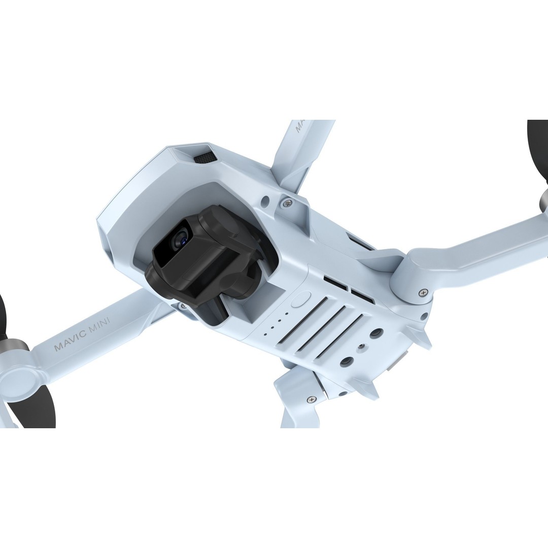 DJI Mavic Mini 3D Model – High Poly Game-Ready Drone, FBX, OBJ - View 9