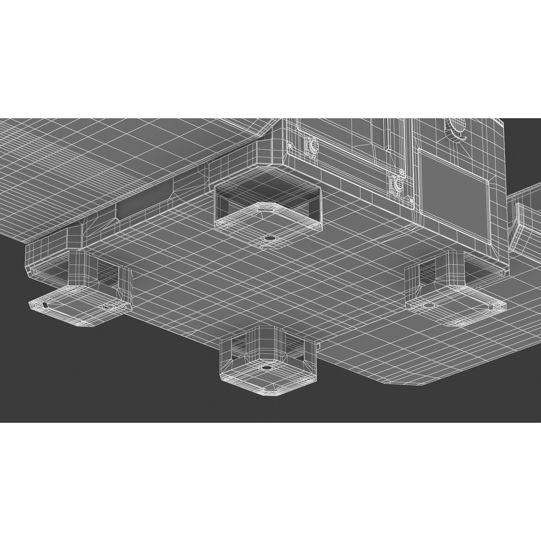 DJI Dock 3D Model – High Quality PBR Asset, FBX and OBJ Formats