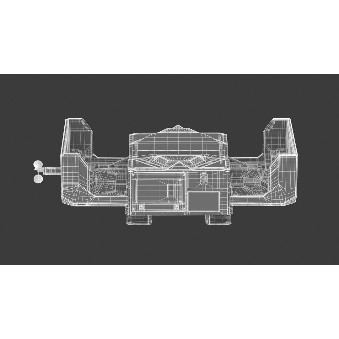DJI Dock 3D Model – High Quality PBR Asset, FBX and OBJ Formats - View 22