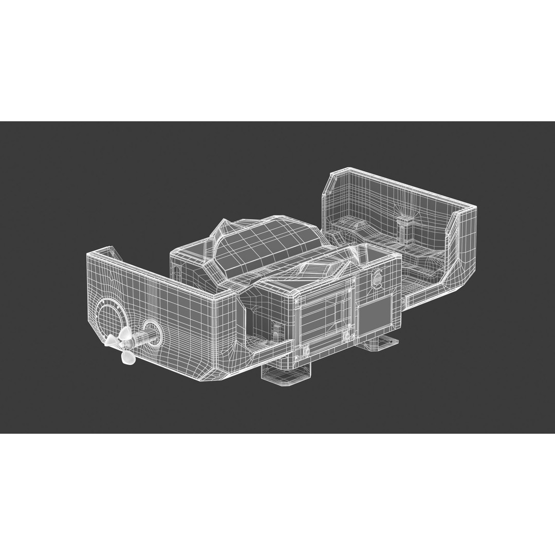 DJI Dock 3D Model – High Quality PBR Asset, FBX and OBJ Formats - View 23