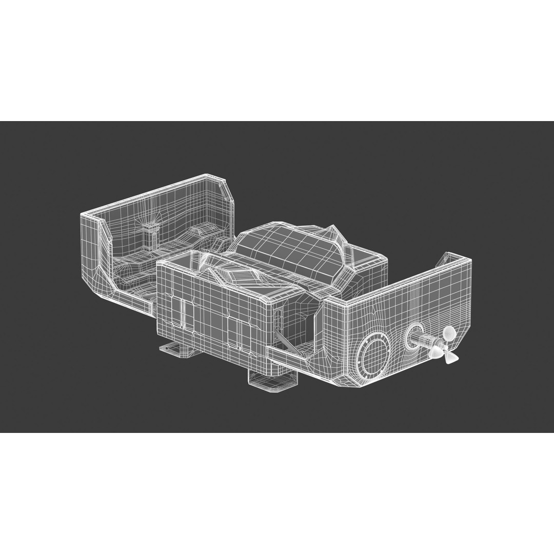 DJI Dock 3D Model – High Quality PBR Asset, FBX and OBJ Formats - View 25