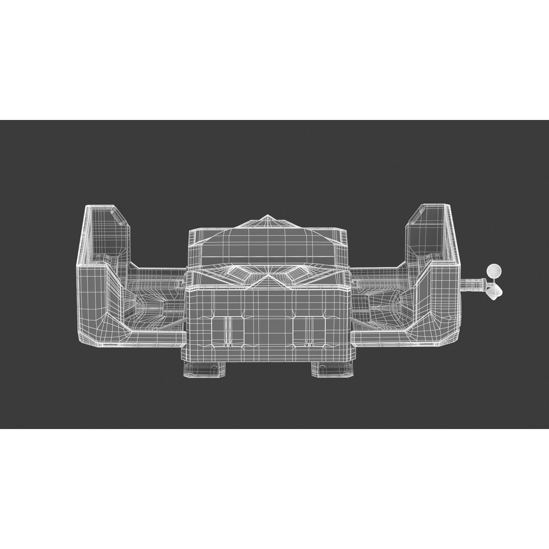 DJI Dock 3D Model – High Quality PBR Asset, FBX and OBJ Formats - View 26