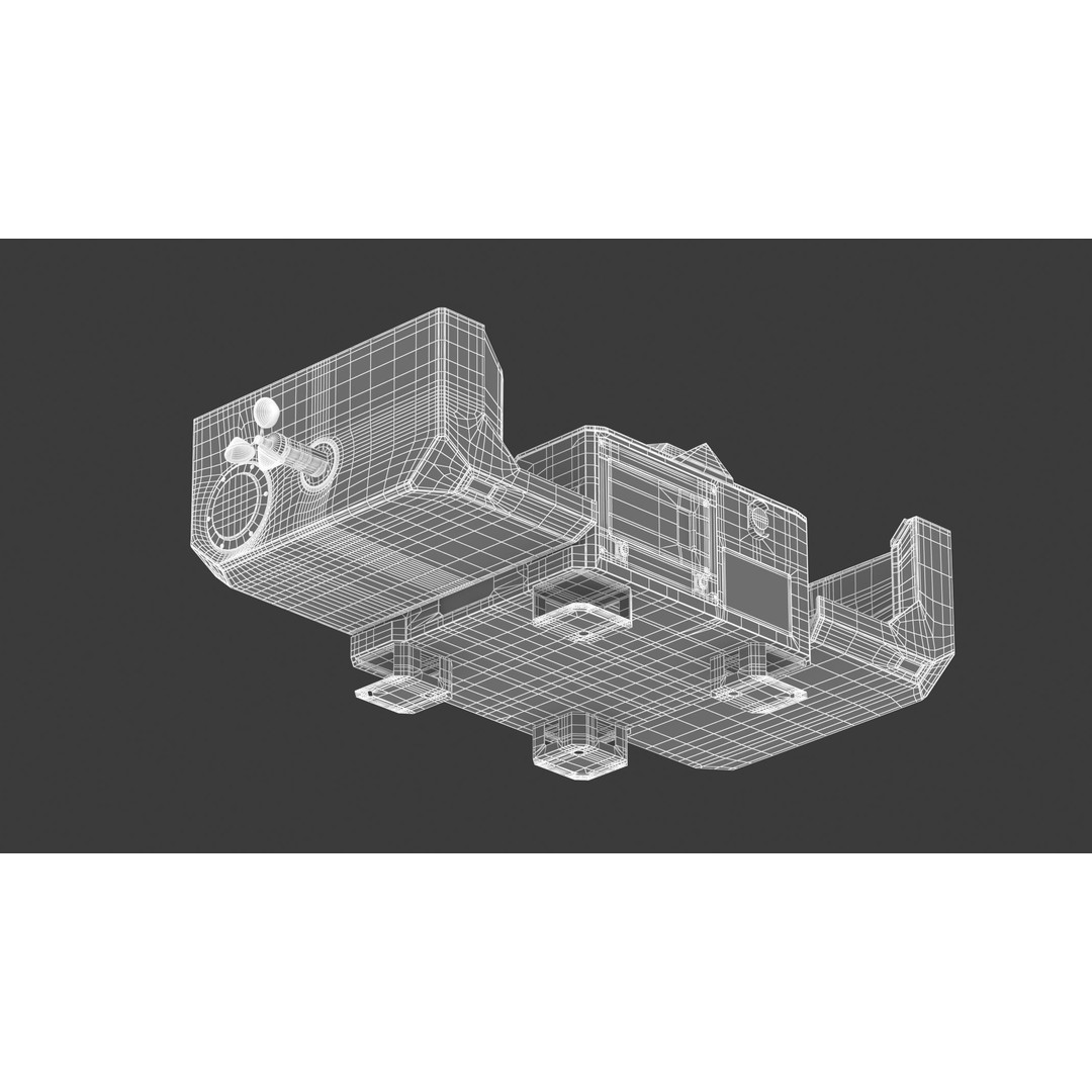 DJI Dock 3D Model – High Quality PBR Asset, FBX and OBJ Formats - View 31