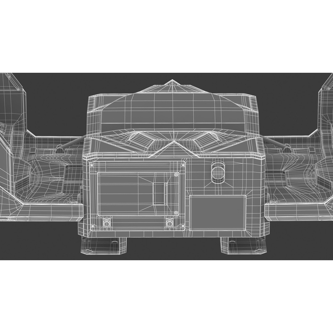 DJI Dock 3D Model – High Quality PBR Asset, FBX and OBJ Formats - View 32