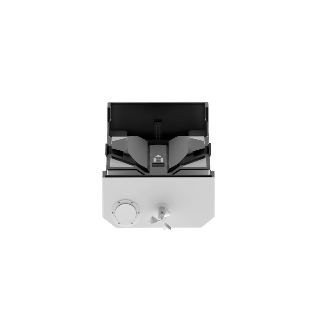 DJI Dock 3D Model – High Quality PBR Asset, FBX and OBJ Formats - View 4