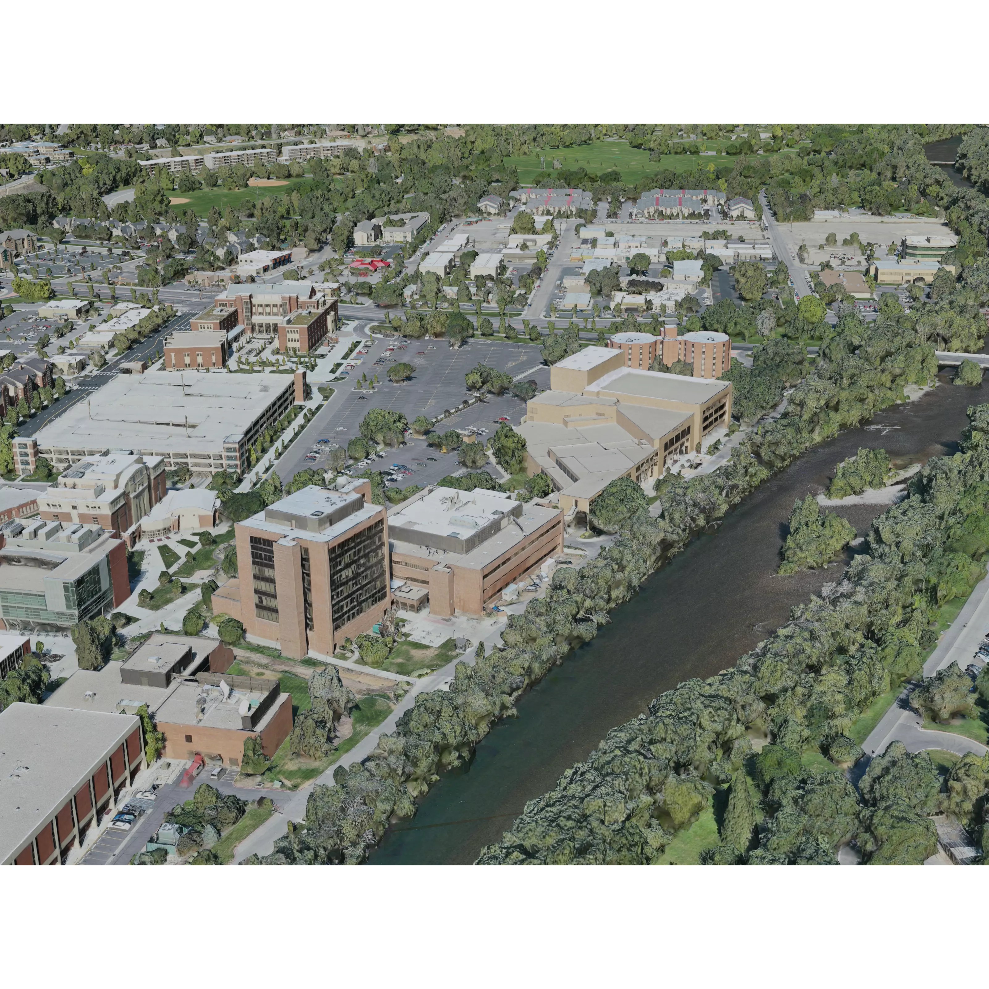 Boise City - Game-Ready 3D Model - View 4