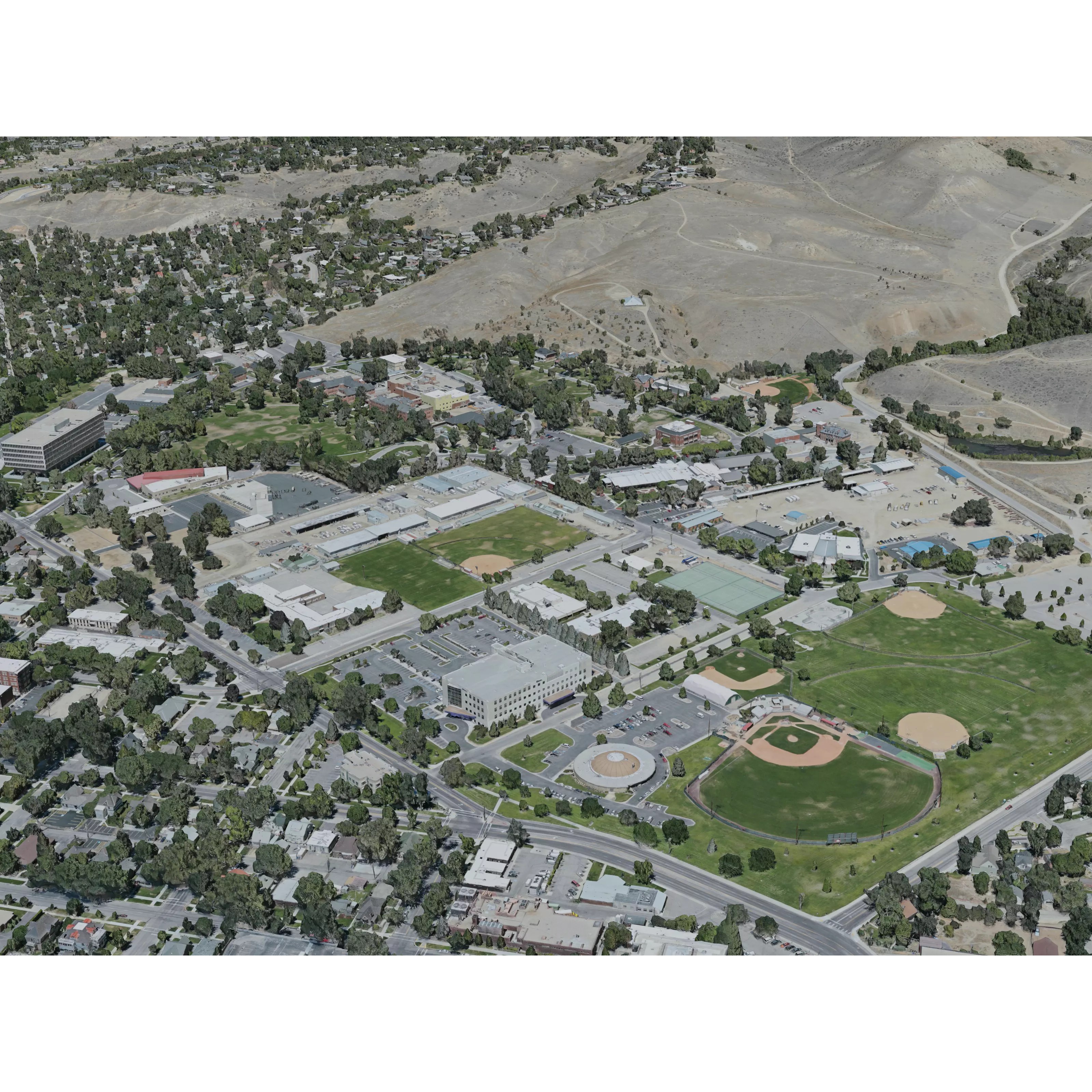 Boise City - Game-Ready 3D Model - View 7