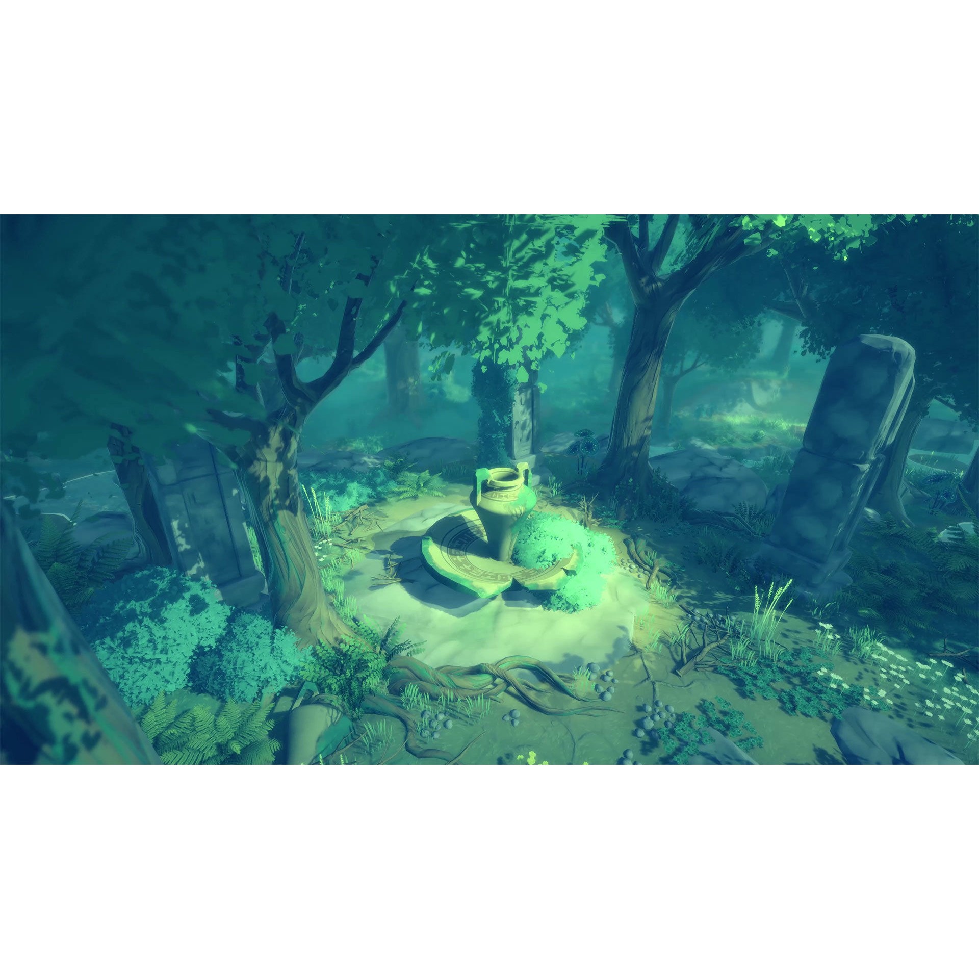 Ancient Forest - Low-Poly Game-Ready 3D Model - View 11