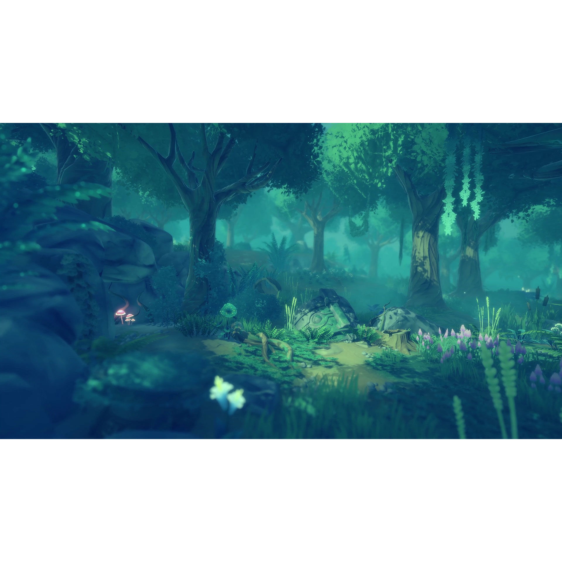 Ancient Forest - Low-Poly Game-Ready 3D Model - View 5
