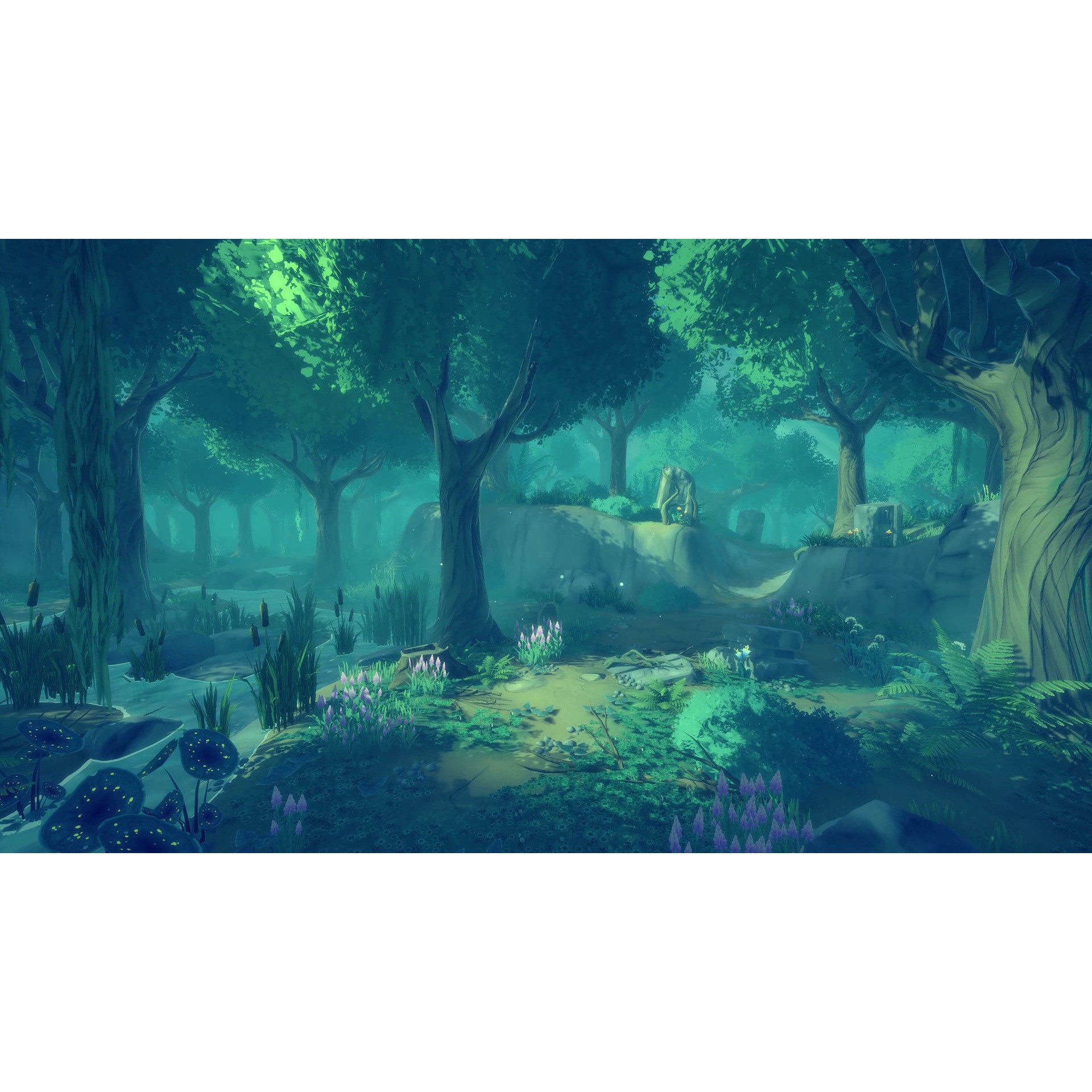 Ancient Forest - Low-Poly Game-Ready 3D Model - View 7