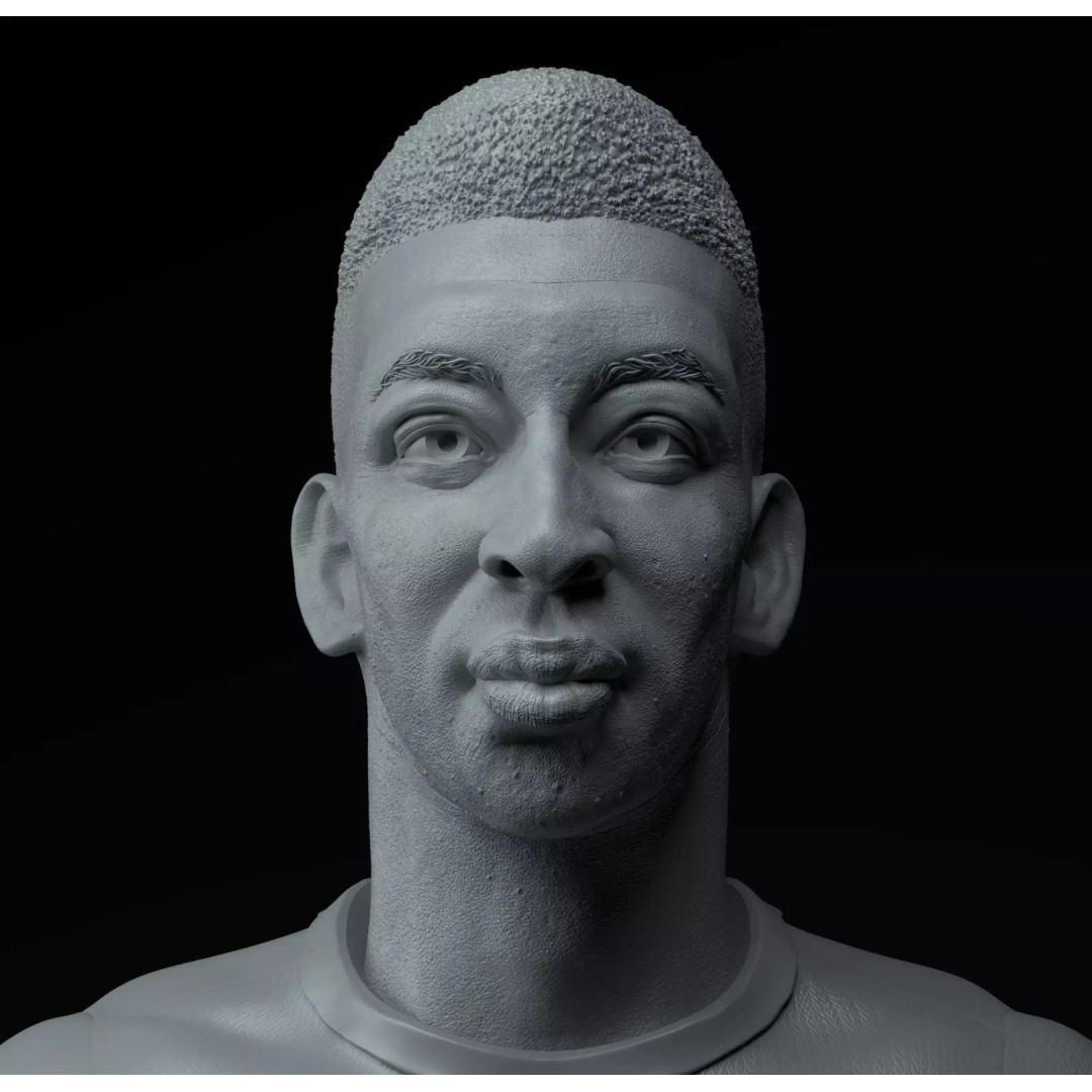 Pelé 3D Model – Premium Trophy Diorama for Printing - View 13