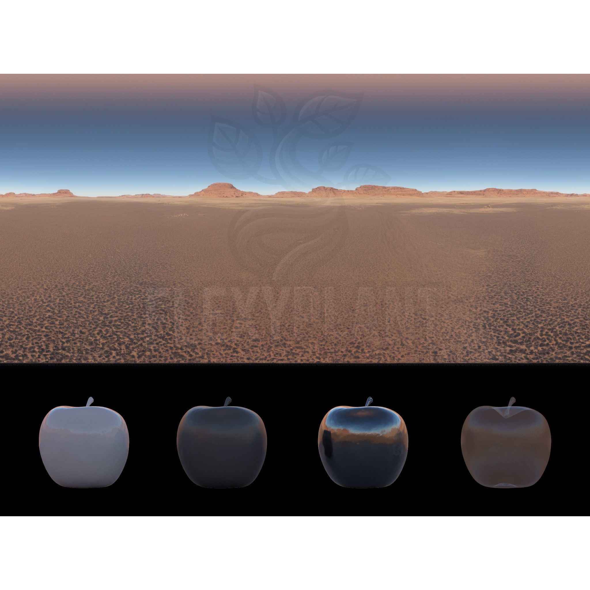 Realistic HDRI Desert Pack - Low-Poly Game-Ready 3D Model - View 16
