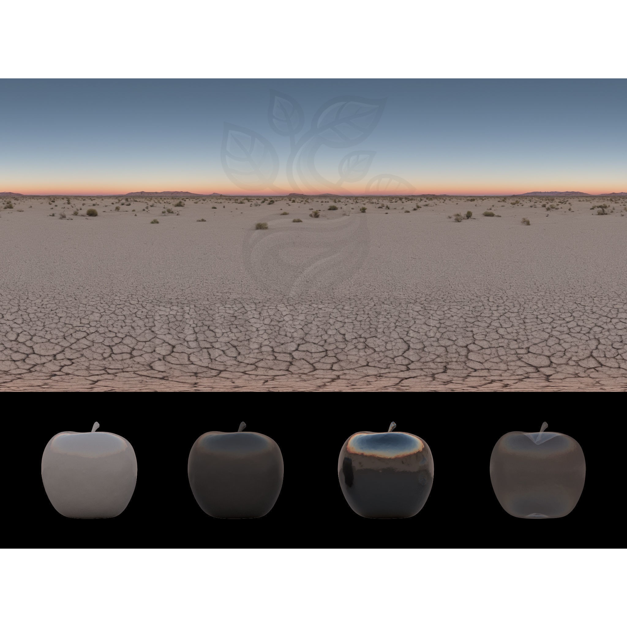 Realistic HDRI Desert Pack - Low-Poly Game-Ready 3D Model - View 17