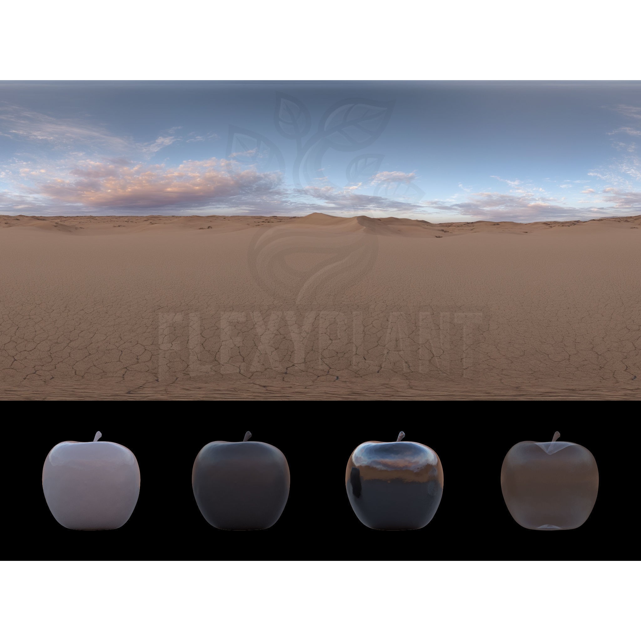 Realistic HDRI Desert Pack - Low-Poly Game-Ready 3D Model - View 19