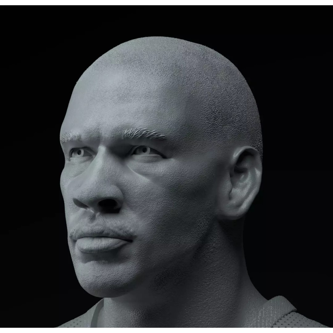 Michael Jordan 3D Model – Premium Trophy Diorama for Printing