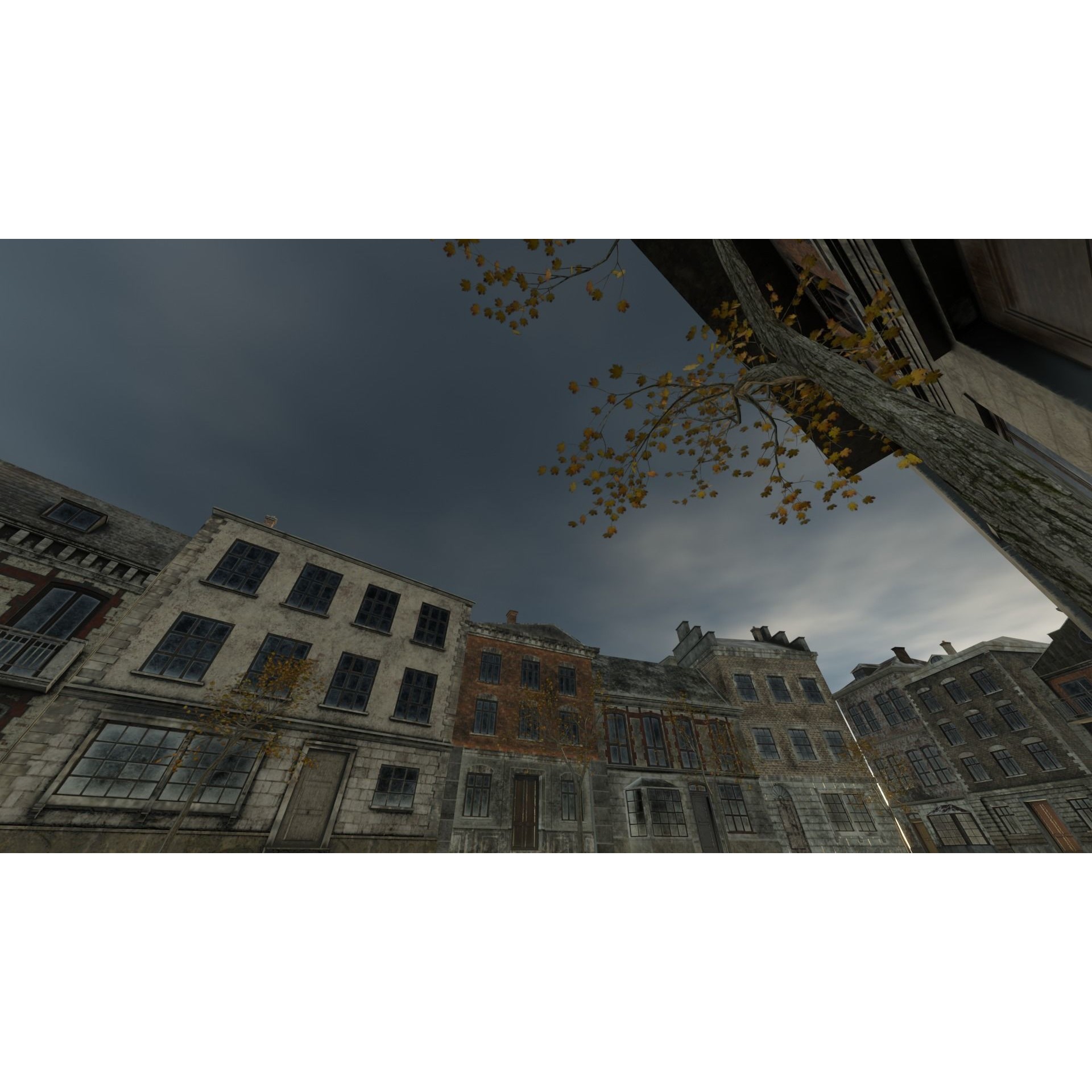 Abandoned Street Urban Decay - Game-Ready 3D Model - View 13