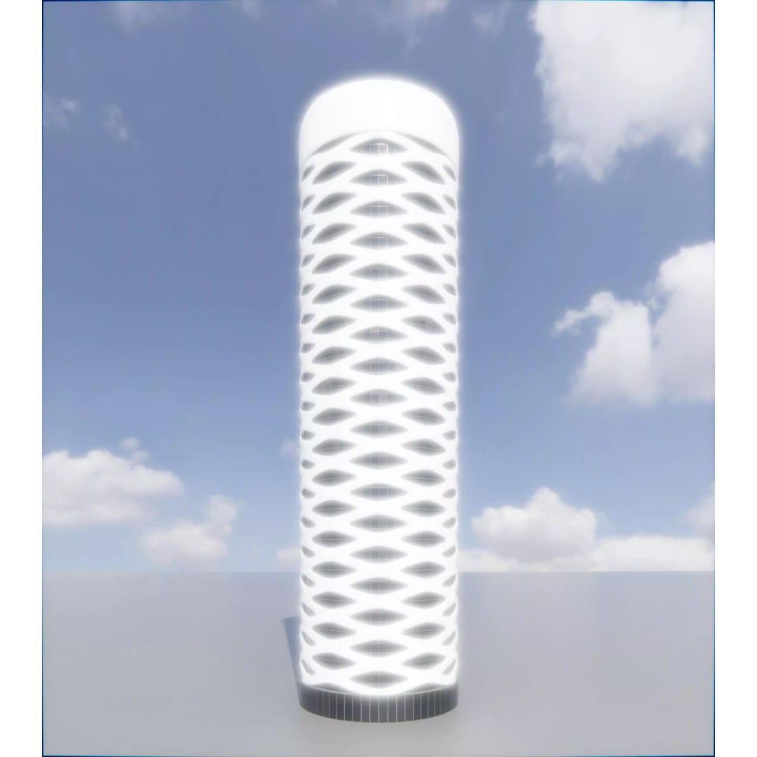 Parametric Building Collection 1B 3D Model – High Poly Architectural Designs, Blender - View 23