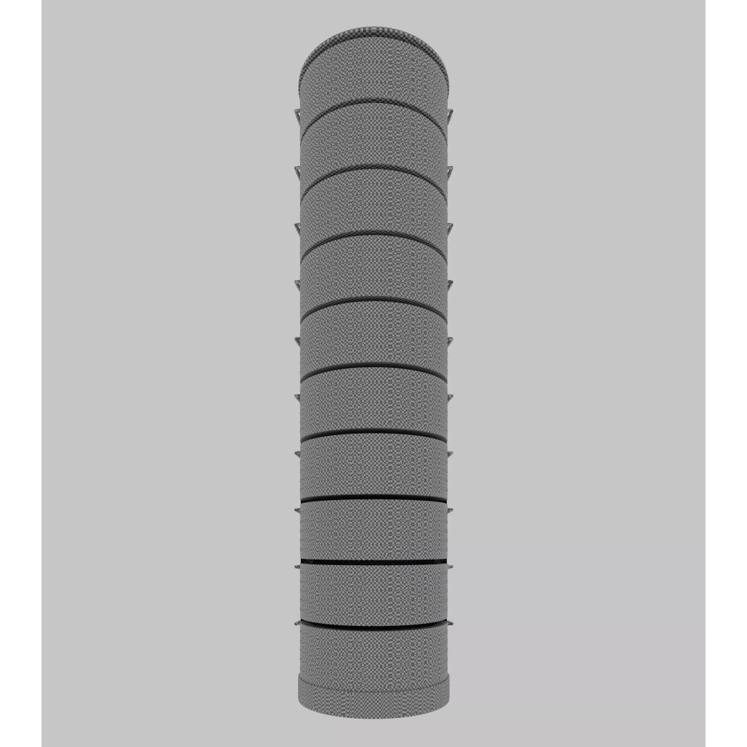Parametric Building Collection 1B 3D Model – High Poly Architectural Designs, Blender - View 29