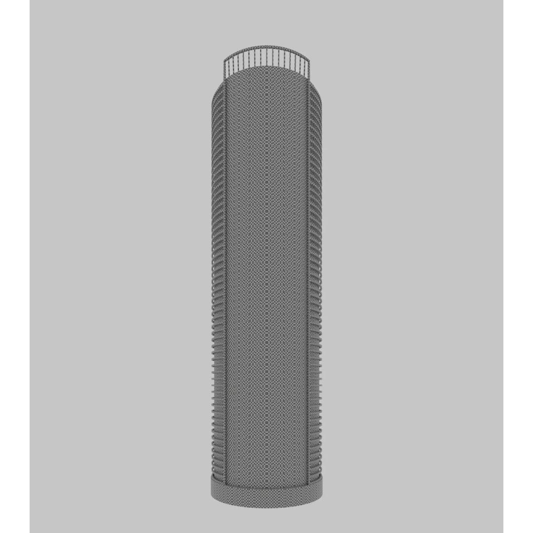 Parametric Building Collection 1B 3D Model – High Poly Architectural Designs, Blender - View 49