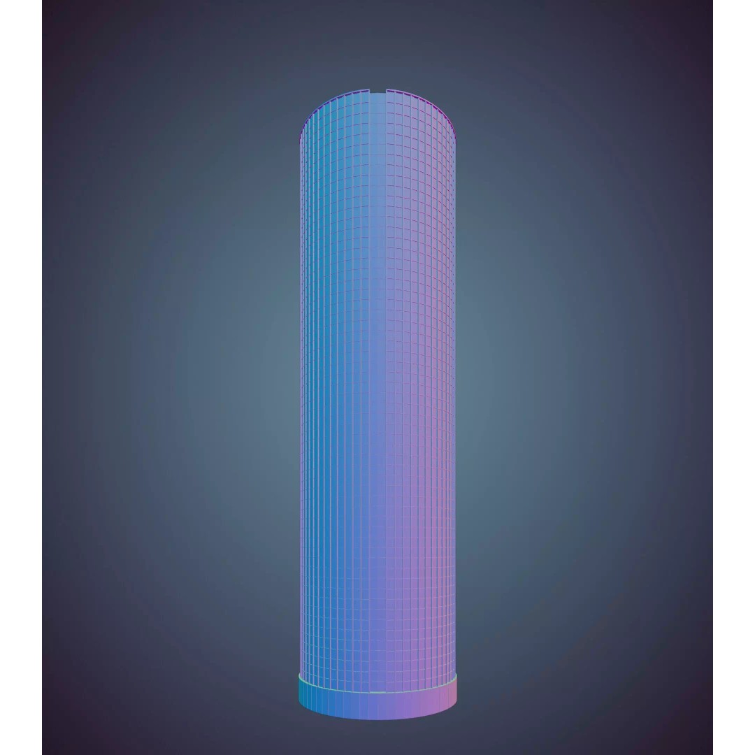 Parametric Building Collection 1B 3D Model – High Poly Architectural Designs, Blender - View 61