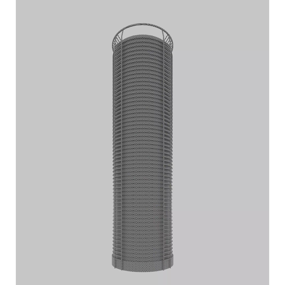 Parametric Building Collection 1B 3D Model – High Poly Architectural Designs, Blender - View 64