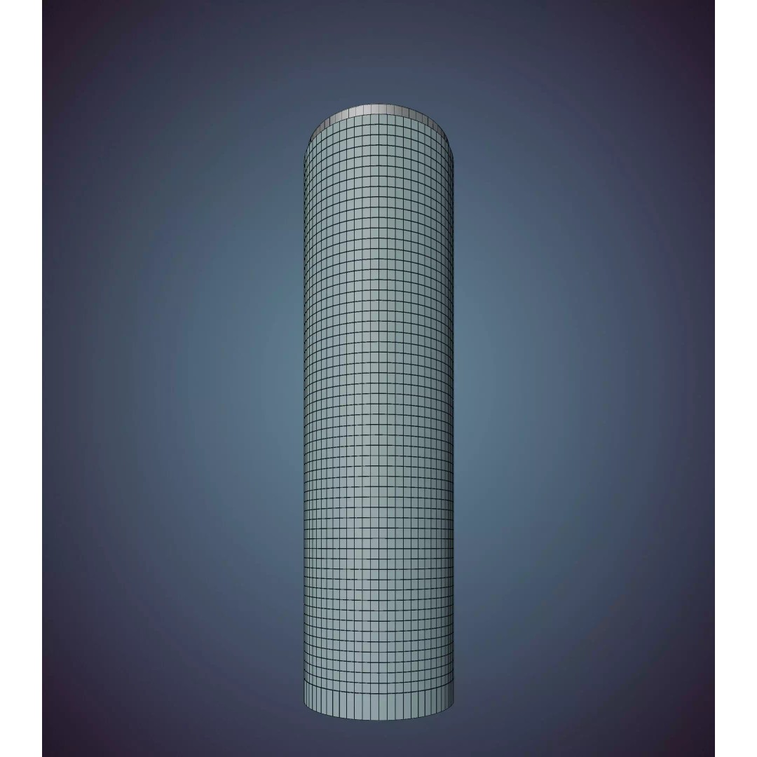 Parametric Building Collection 1B 3D Model – High Poly Architectural Designs, Blender - View 7