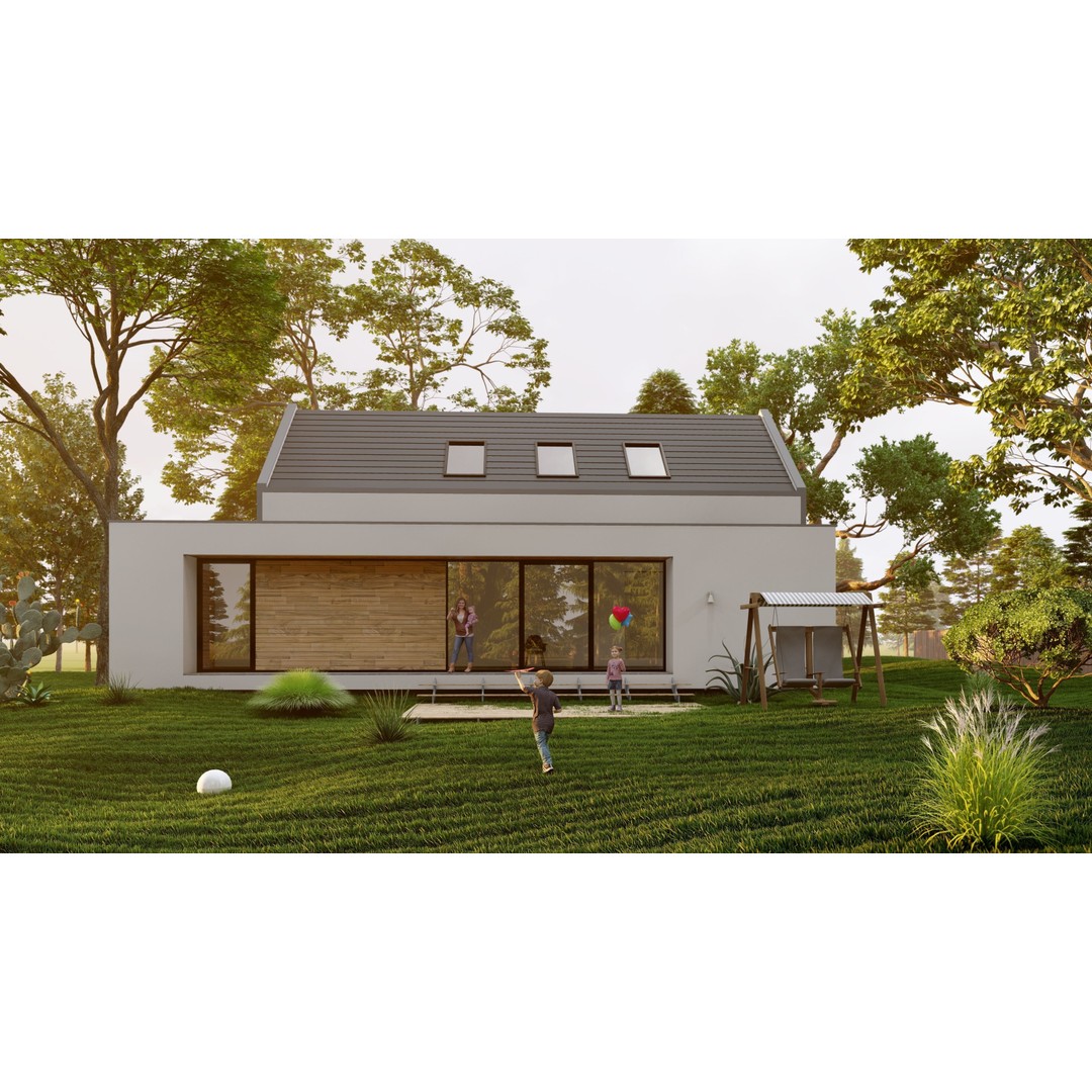 House 3D Model – Lumion 12.5 Scene with SketchUp Files