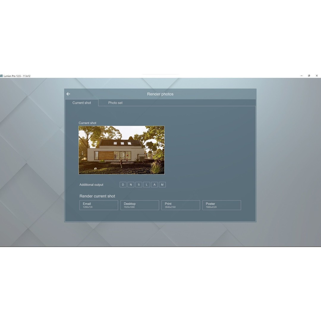 House 3D Model – Lumion 12.5 Scene with SketchUp Files - View 23