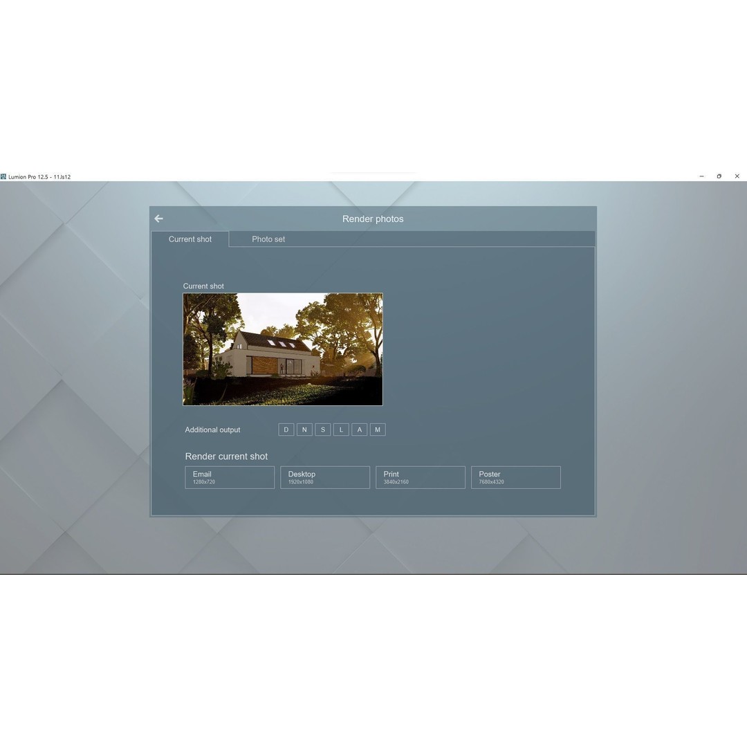 House 3D Model – Lumion 12.5 Scene with SketchUp Files - View 25