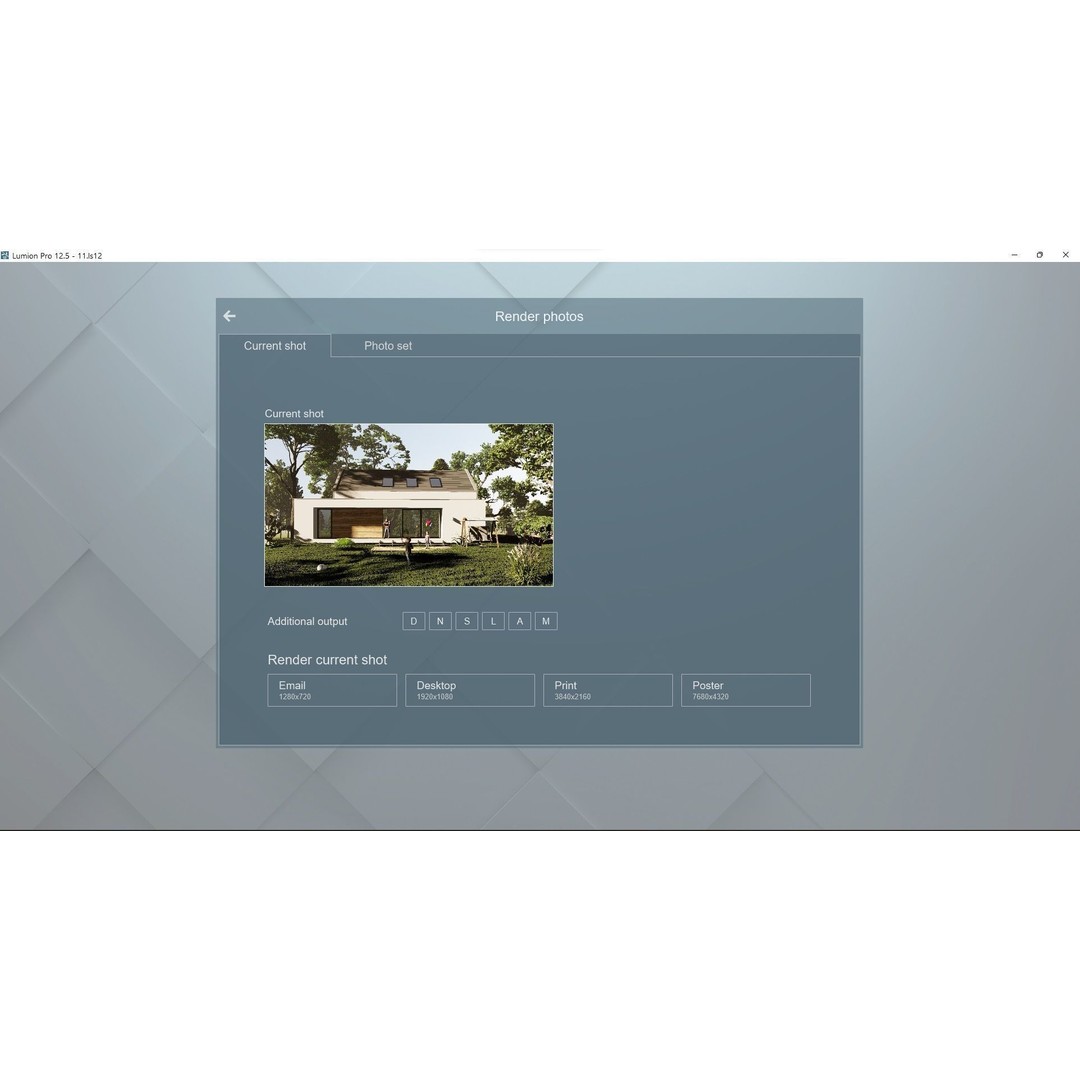 House 3D Model – Lumion 12.5 Scene with SketchUp Files - View 30