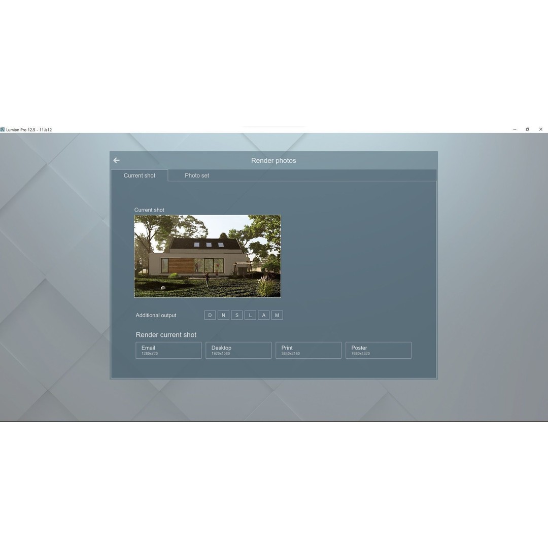 House 3D Model – Lumion 12.5 Scene with SketchUp Files - View 36