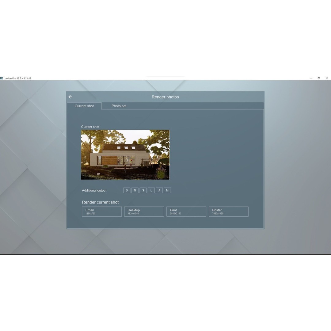 House 3D Model – Lumion 12.5 Scene with SketchUp Files - View 40