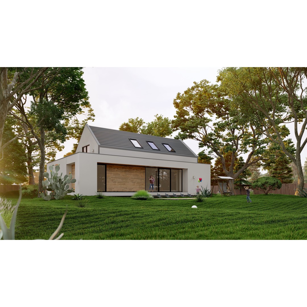House 3D Model – Lumion 12.5 Scene with SketchUp Files - View 42