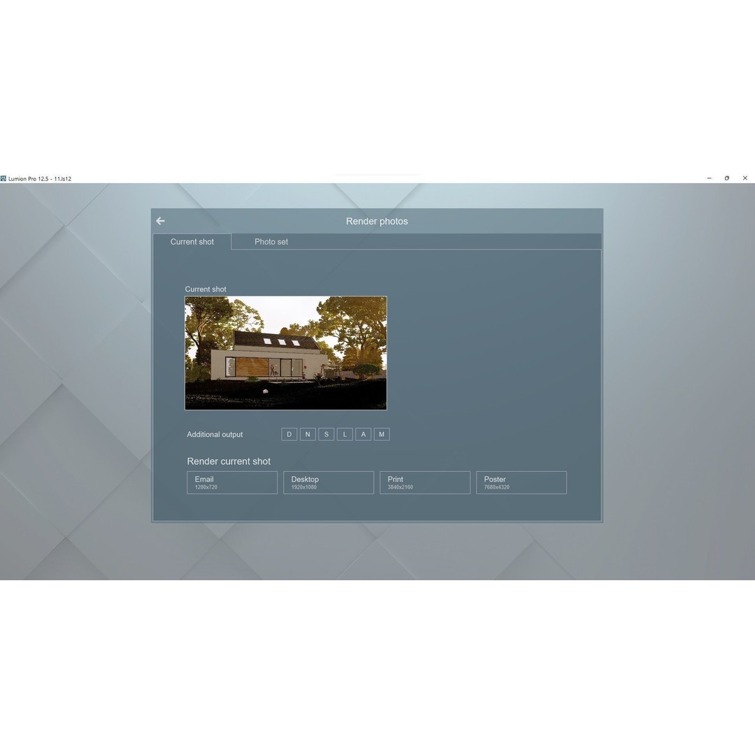 House 3D Model – Lumion 12.5 Scene with SketchUp Files - View 9