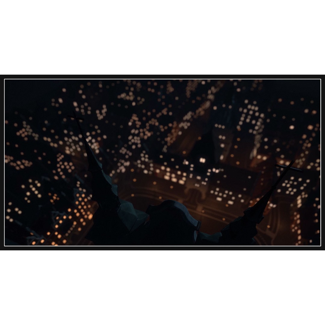 Old European Town 3D Model – Low Poly Architectural Asset, FBX/OBJ - View 48