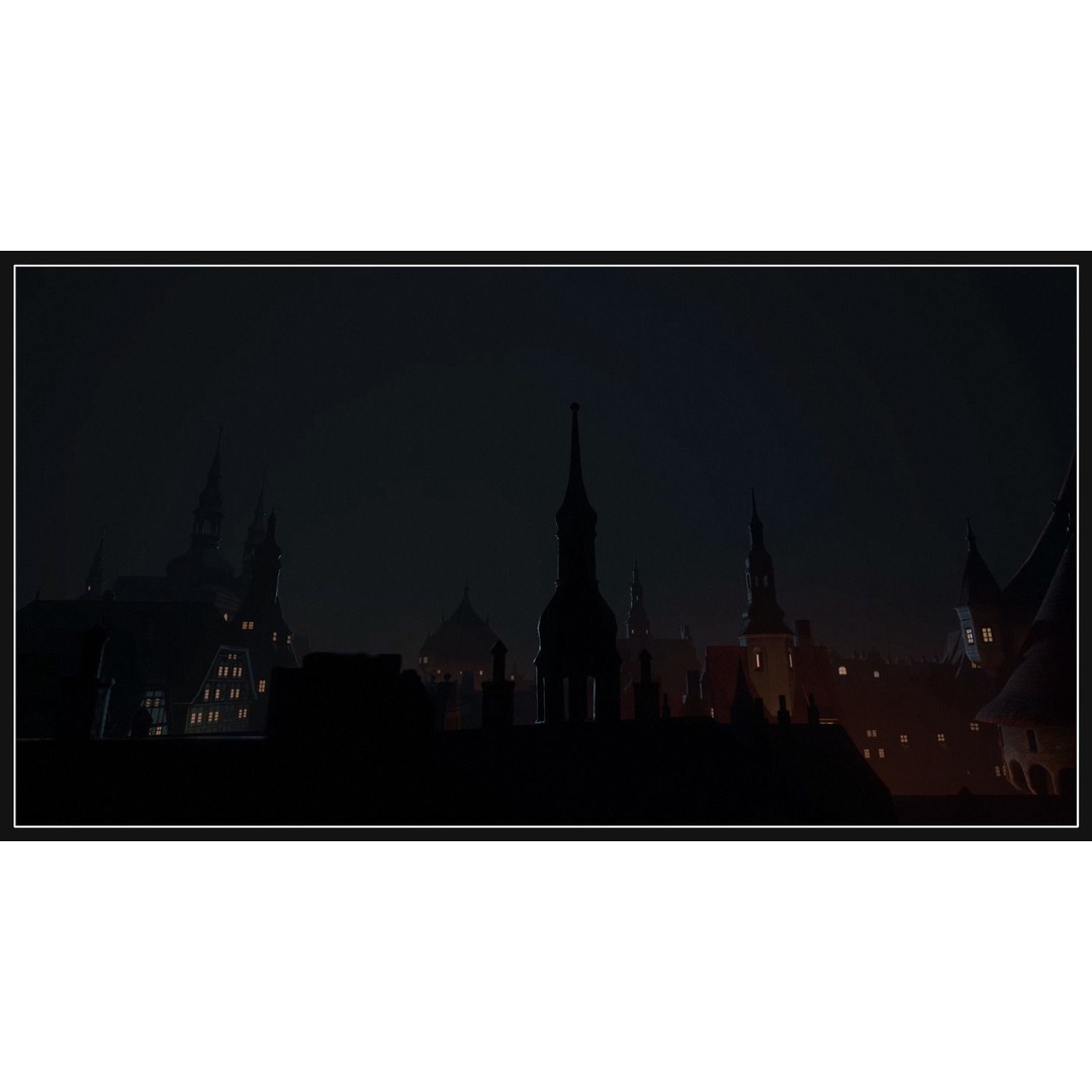 Old European Town 3D Model – Low Poly Architectural Asset, FBX/OBJ - View 54