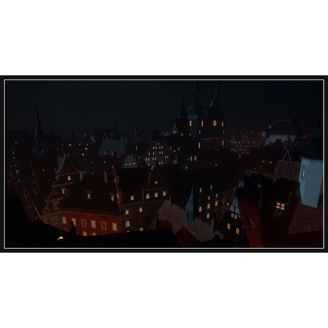 Old European Town 3D Model – Low Poly Architectural Asset, FBX/OBJ - View 58