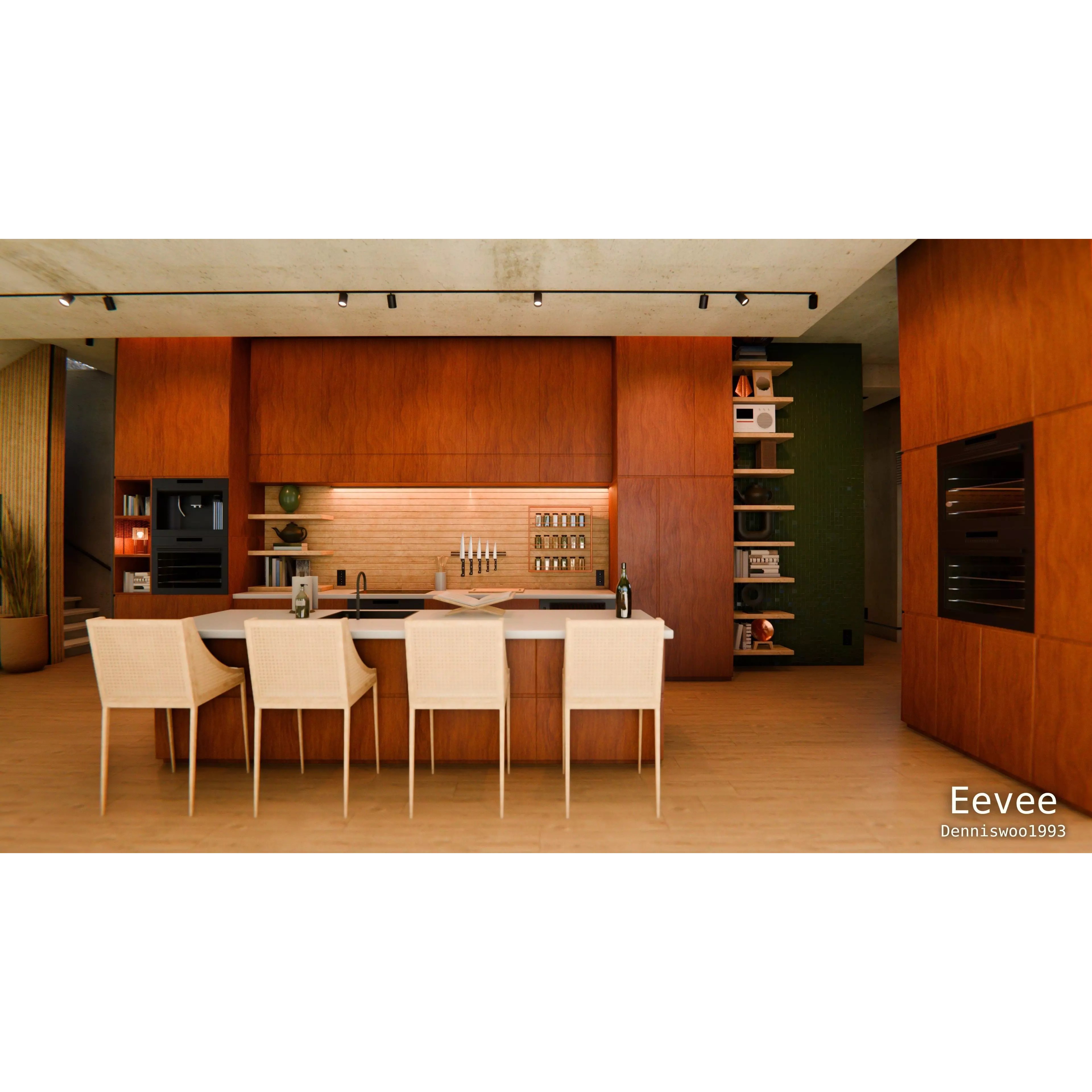 2026 Modern Modular House - Game-Ready 3D Model - View 21