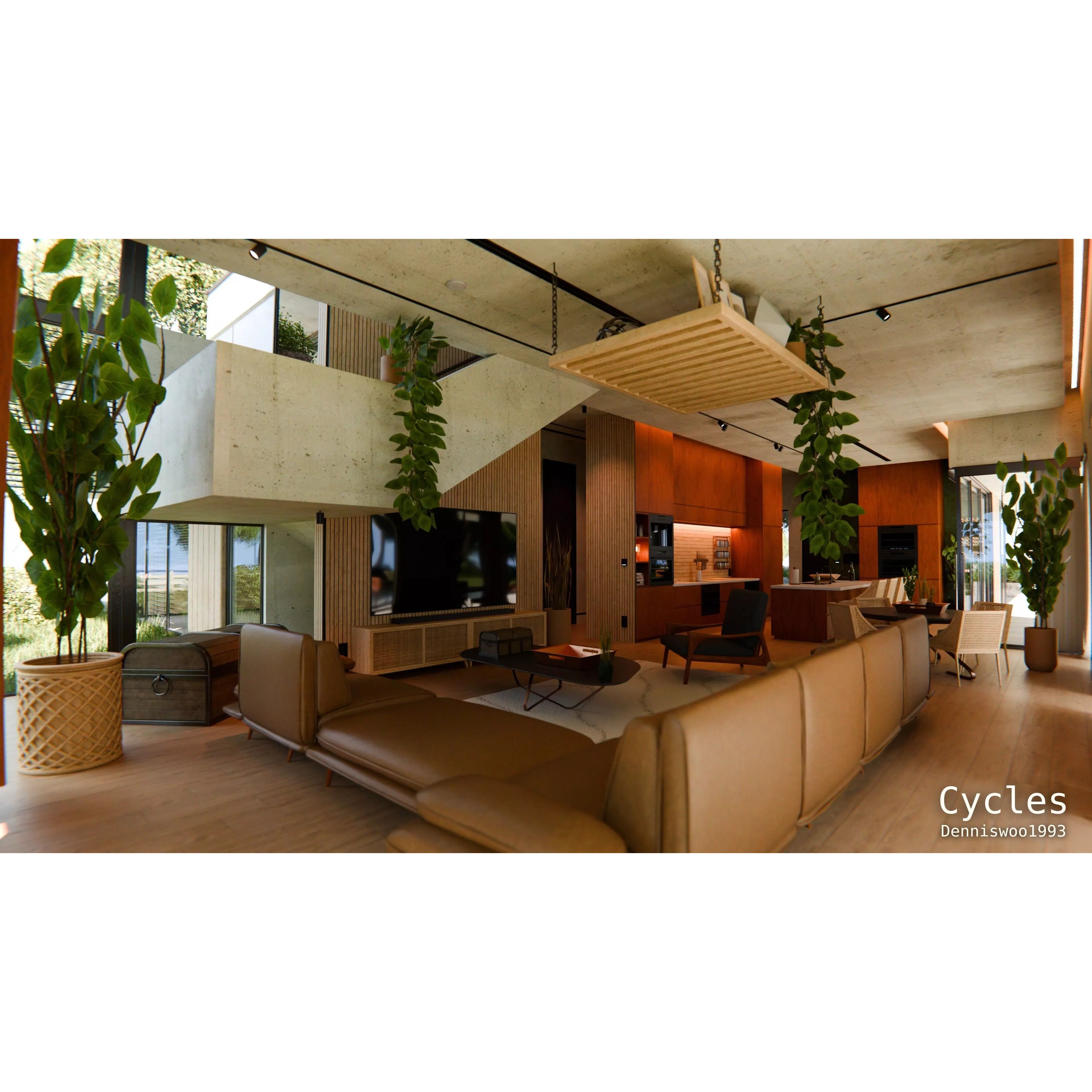 2026 Modern Modular House - Game-Ready 3D Model - View 8